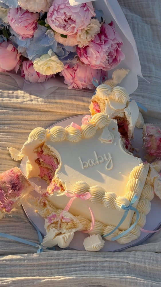 Baby shower vintage dort OLLIES