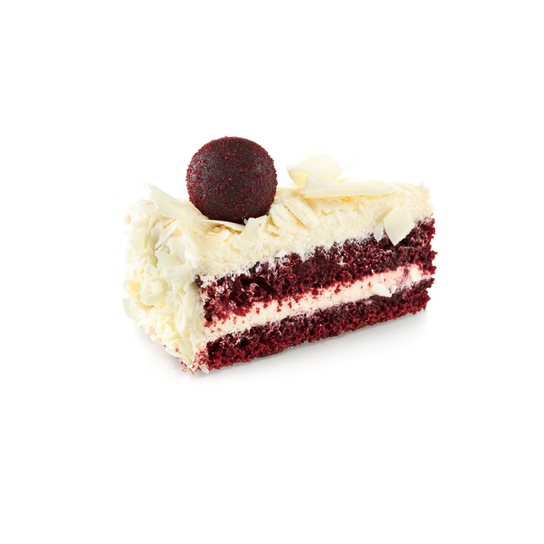 Kousek dortu Cheesecake Red Velvet Ollies