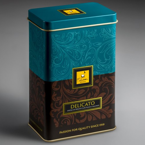 Delicato Espresso, mletá káva - plechovka Ollies
