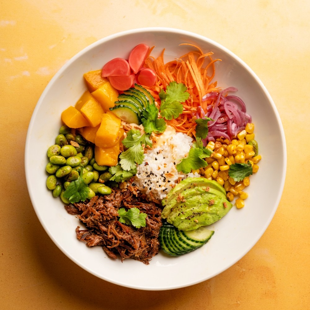 Bowl s trhaným hovězím OLLIES