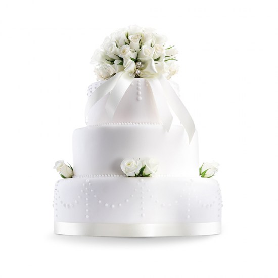 Svatební dort White Lady Celý 