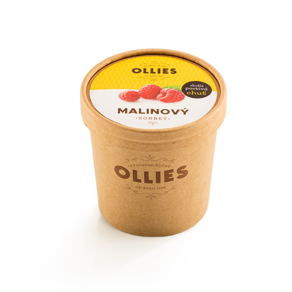 Zmrzlina Malinový sorbet Ollies