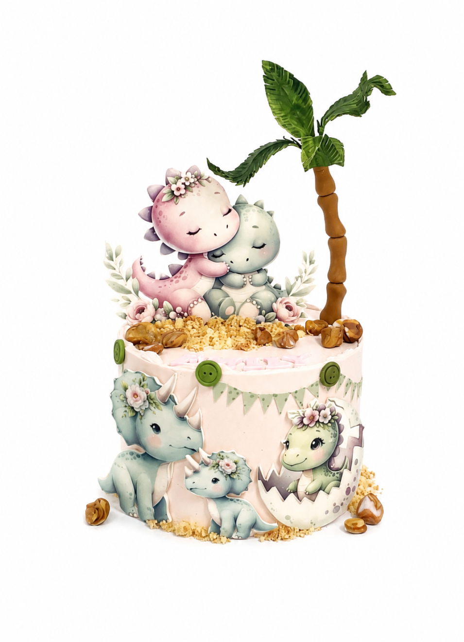 Dino cake pro holku OLLIES