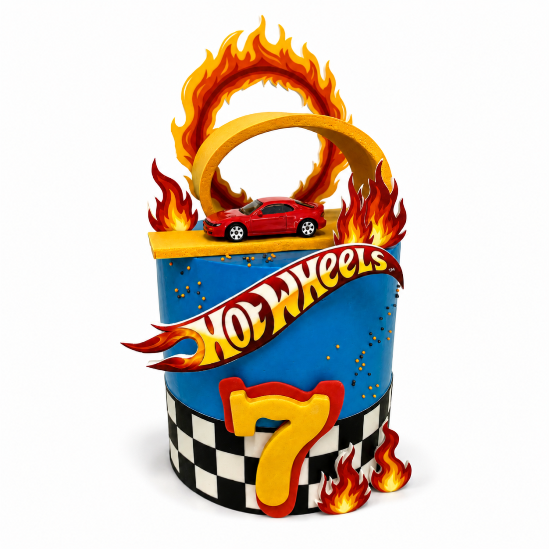 Hot Wheels cake OLLIES