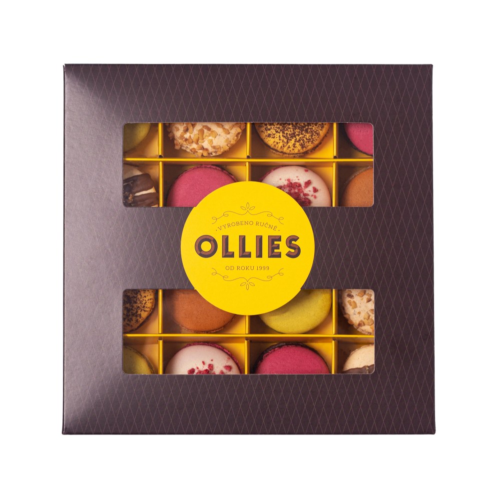 Velká krabička makronek Ollies