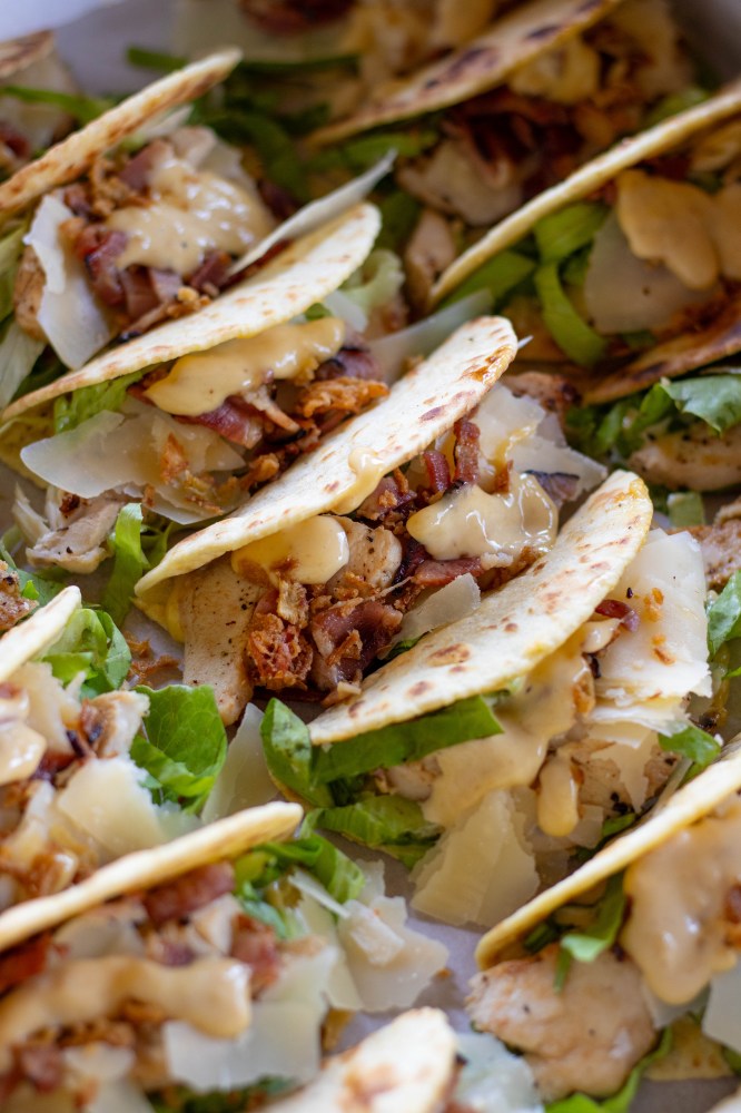 Caesar tacos