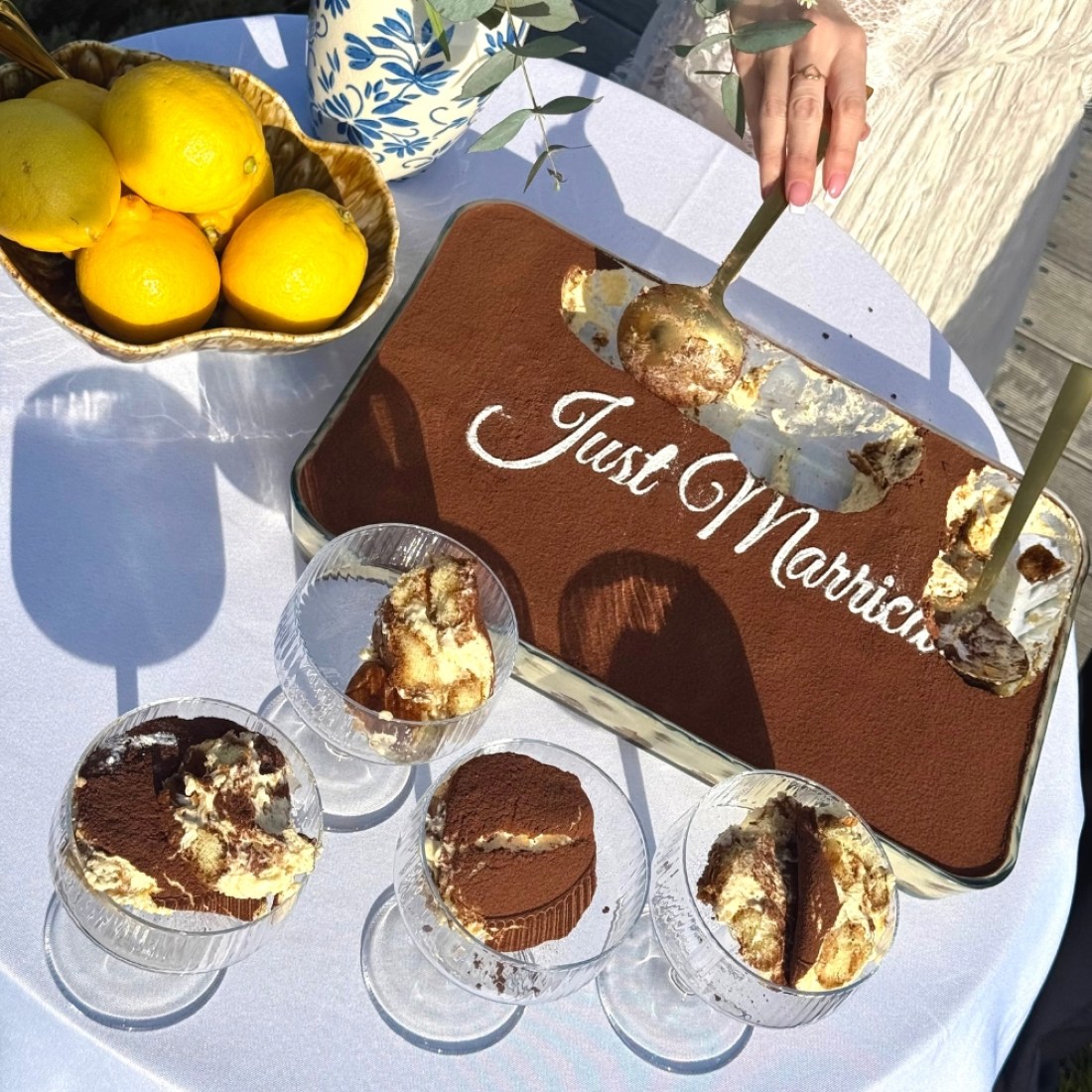 Tiramisu wedding OLLIES